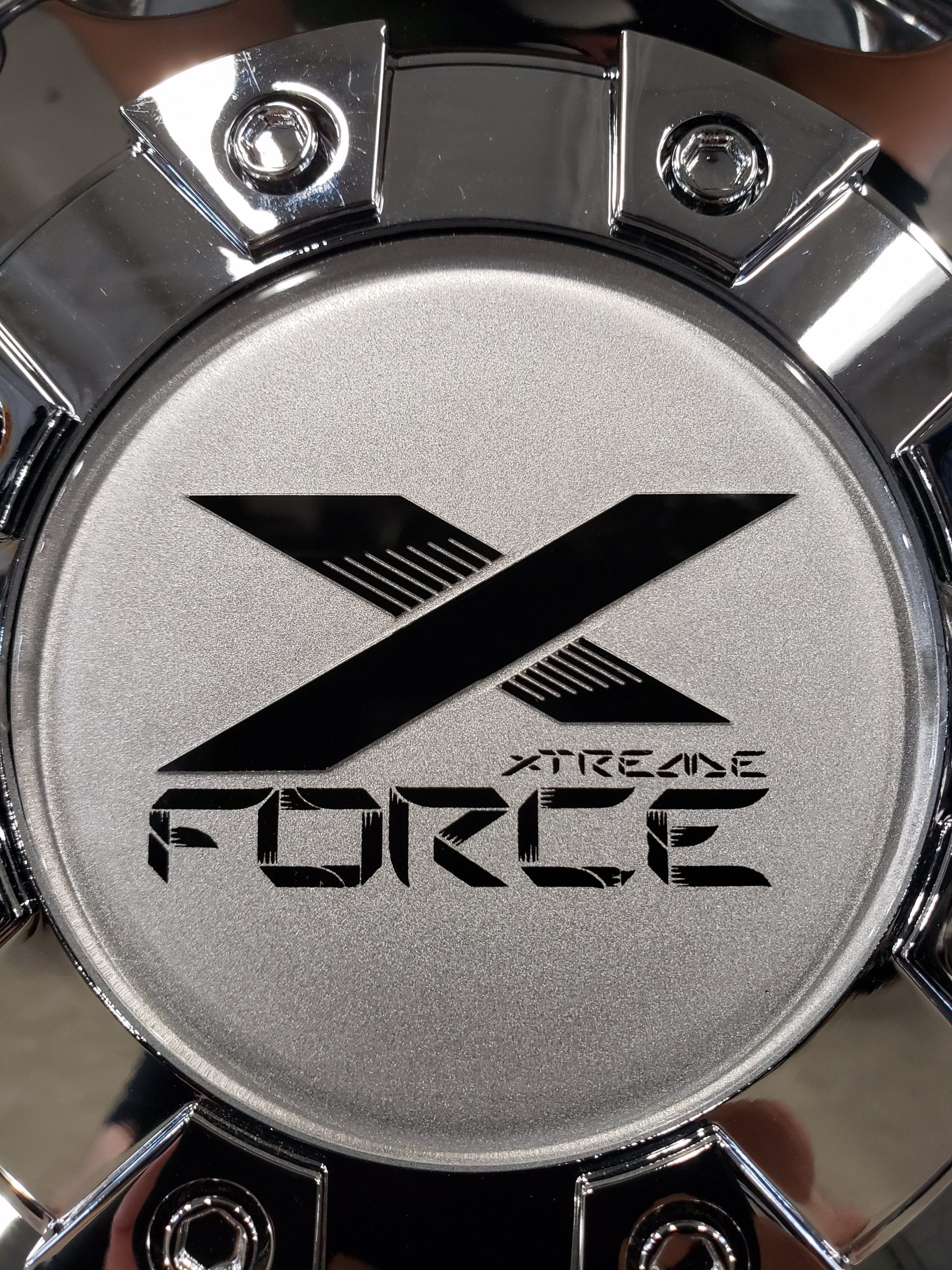 Xtreme Force Center Cap Logo Sticker