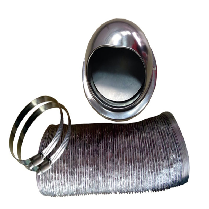 Pinnacle | Outside Vent Kit | 18-1064 | with Damper | Stainless