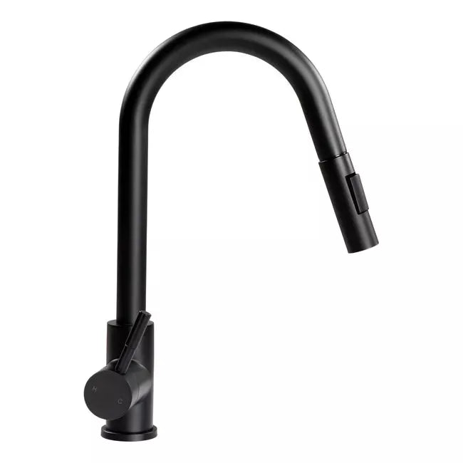 Lippert | Bullet Pull-Down Single Hole Faucet | 2021090600 | Black Matte