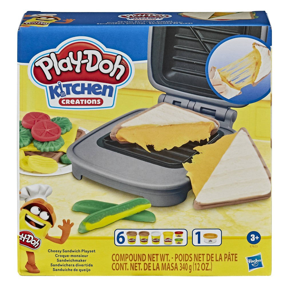 Play-Doh Kitchen Creations Cheesy Sandwich Play Dough Set