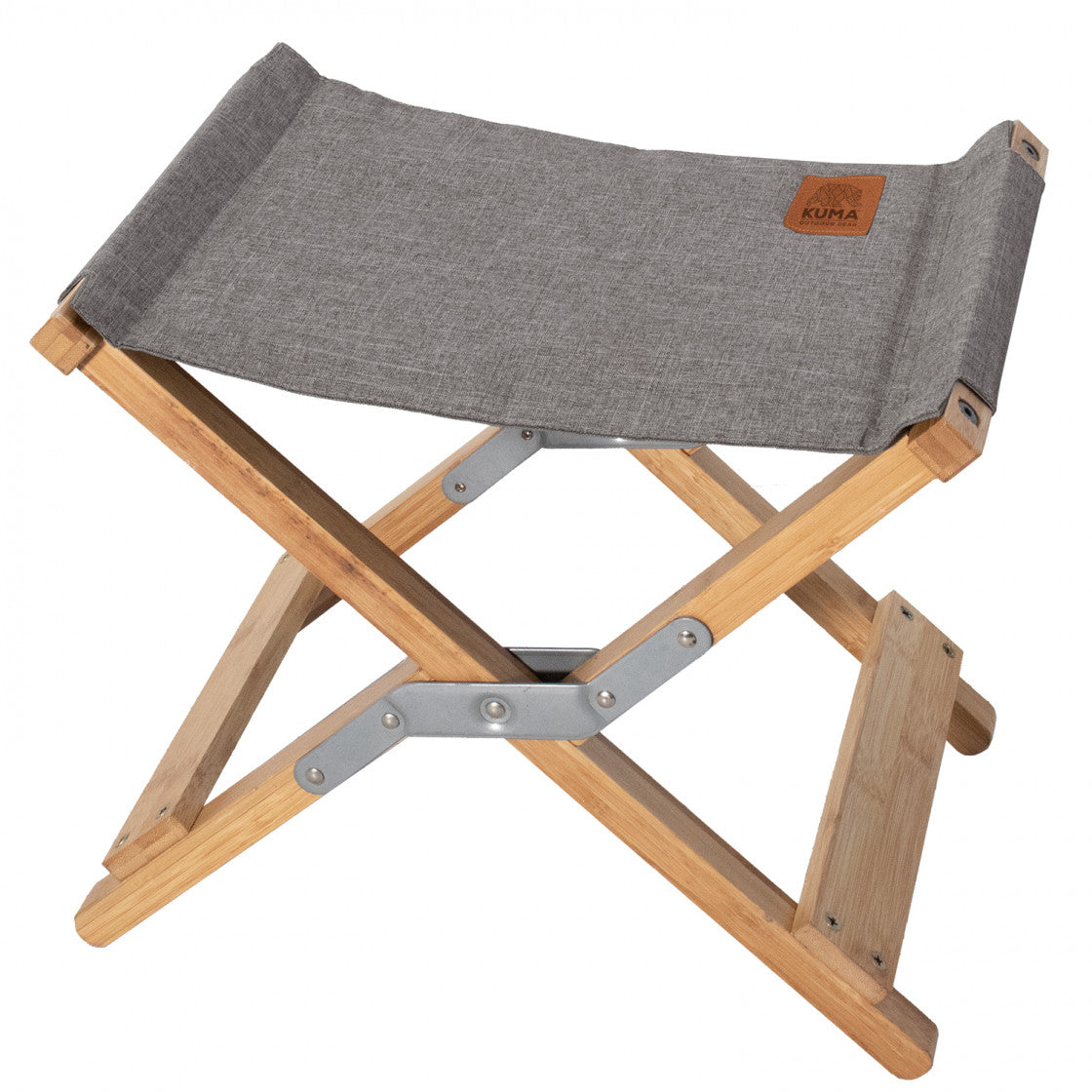 Kuma Yoho Bamboo Stool Heather Grey