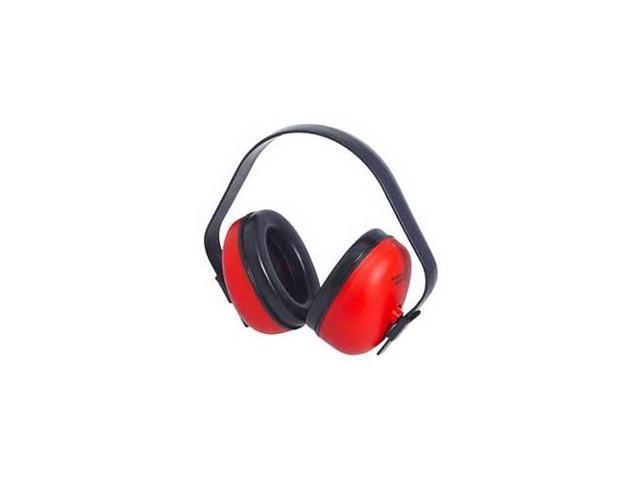 Over-the-Head Ear Muffs, 23, Def-Guard, Red