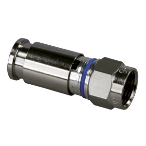 JR Products 47295 RG6 H/D Satellite Compression Fitting