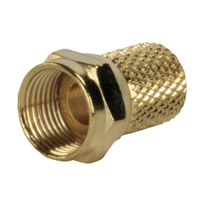 JR Products 47275 RG6 Twist-On Coax End