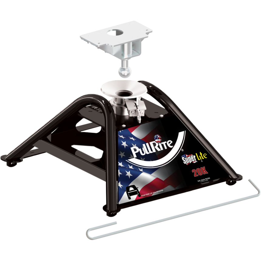 PullRite | ISR SuperLite Four Point 5th Wheel Hitch | 2400