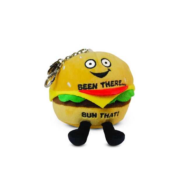Been There, Bun That Burger Plush Punchkin Bag Charm