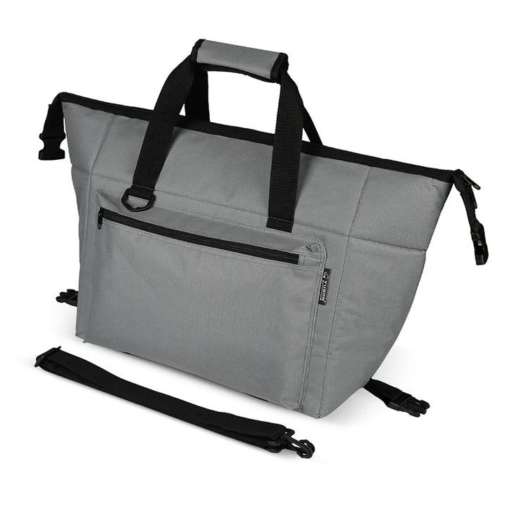 Yukon 24 Can Insulated Cooler Bag Grey/Black