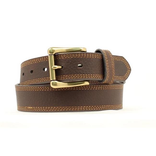 Nocona HDX Triple Stitch Standard Belt Brown 46