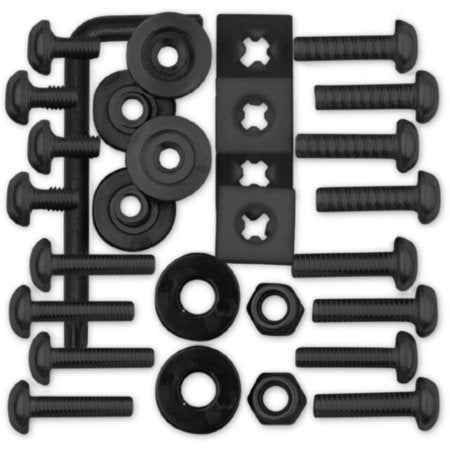 Cruiser Accessories Locking Fasteners Black Ultimate PTFE Kit