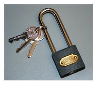 BAL 28015 Padlock For Deluxe Tire Locking Chock
