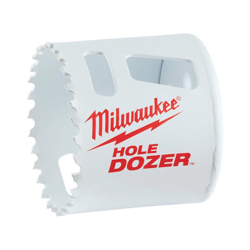 Milwaukee Hole Dozer 2-5/8 in. Bi-Metal 1.9 in. L X 1/4 in. D Hole Saw
