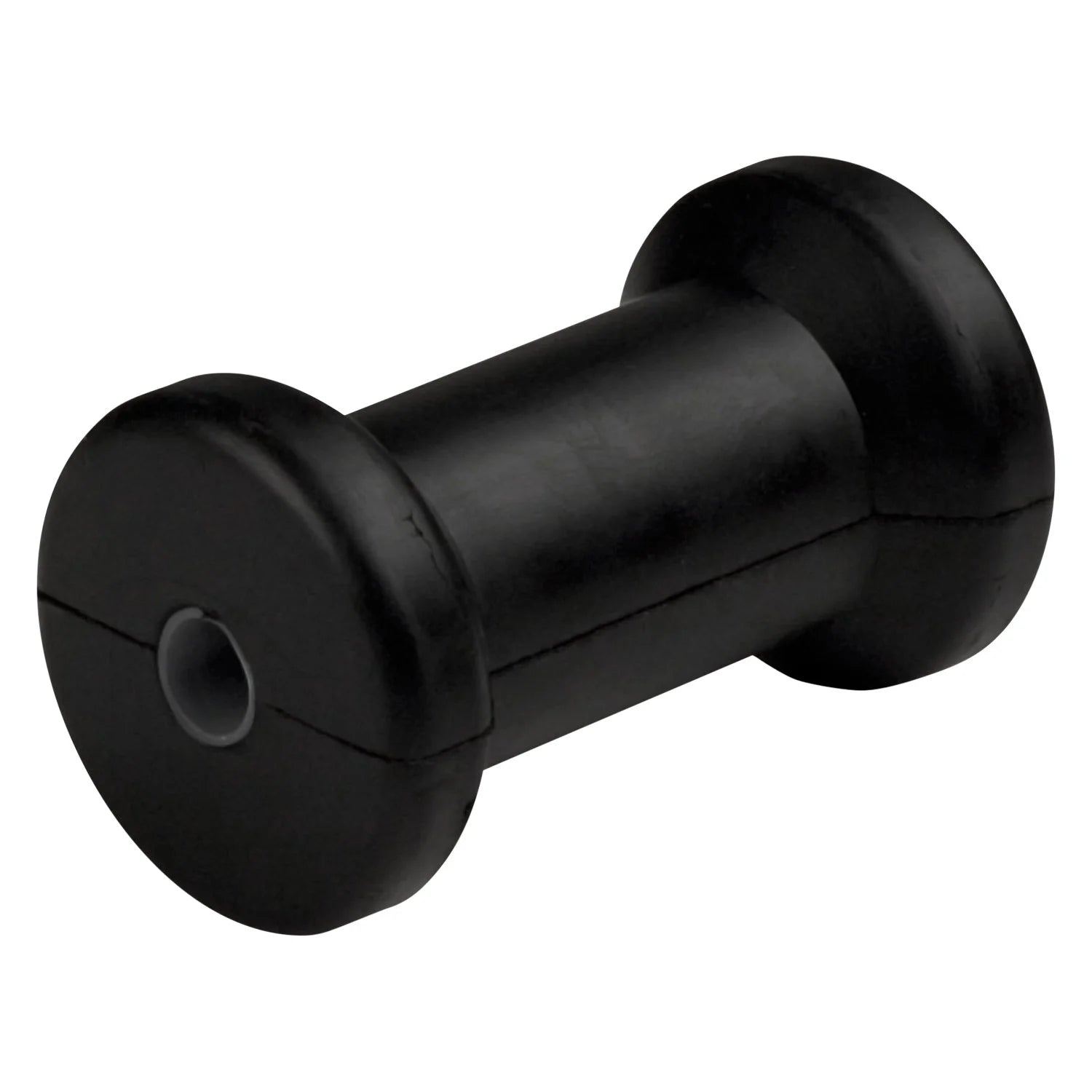C.E. Smith® 29522 - 4-7/8" L x 3" D Black Rubber Spool Roller for 5/8" Shaft