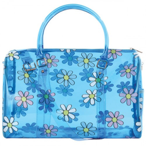 Daisies Clear Duffle Bag