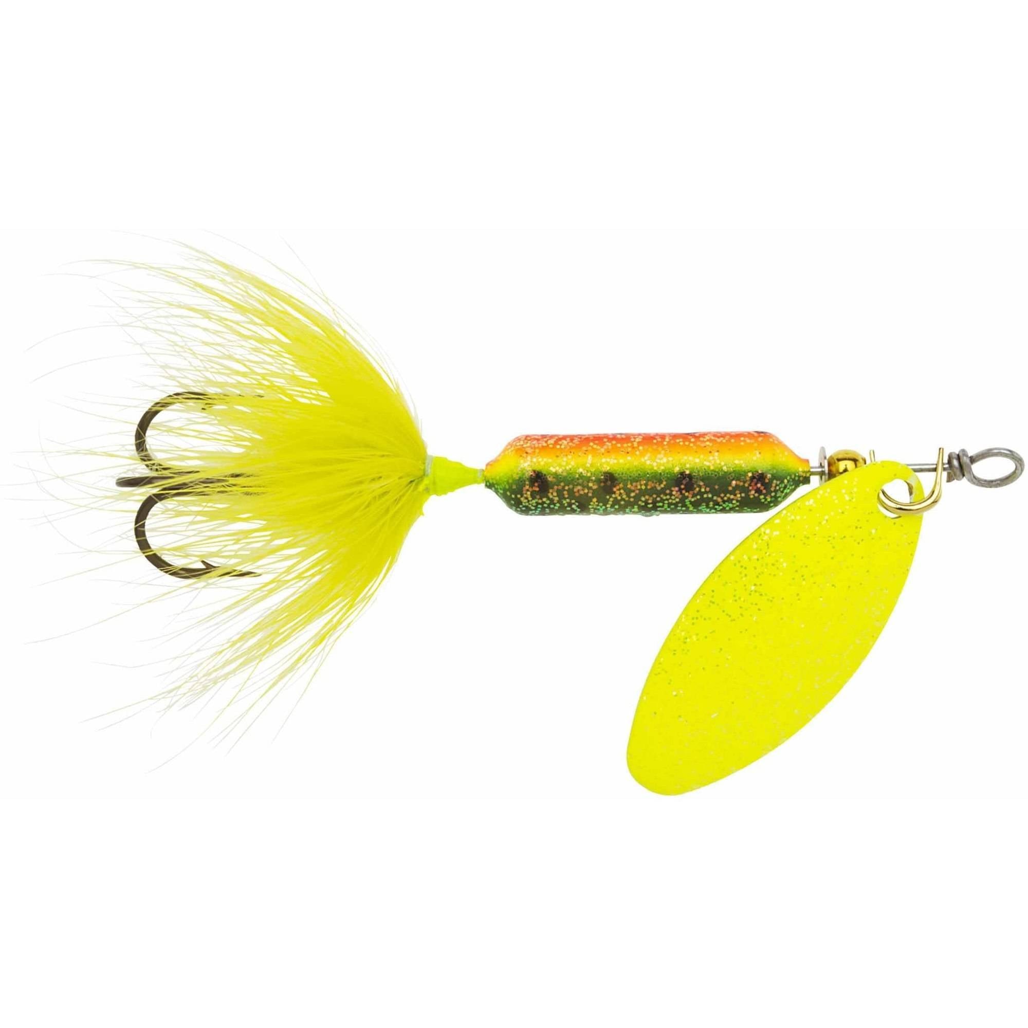 Yakima Bait Original Rooster Tail 1/4OZ Glitter fire