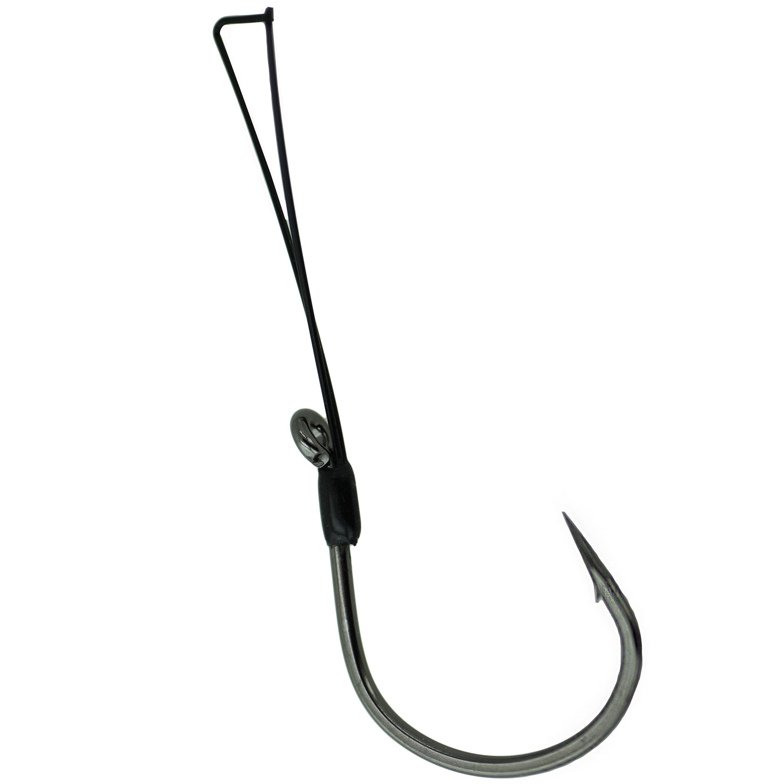 Gamakatsu Finesse Wide Gap Hook, Weedless, Ns Black - Size 1/0