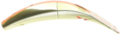 Yakima Bait Spinfish- Trolling Plug 2.5" MET Gold Flame 2pk