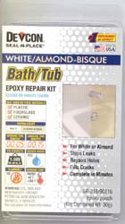 AP Products 002-90216 Bath Tub Repair Kit - Almond And White