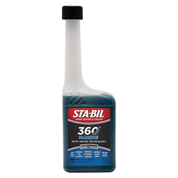 Sta-Bil 360 Marine Formula Gas/Ethanol Fuel Stabilizer, 10 fl. oz.