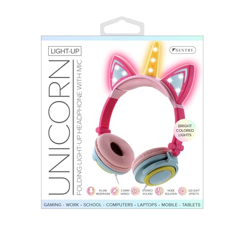 Sentry Light-up Unicorn Horn Headset
