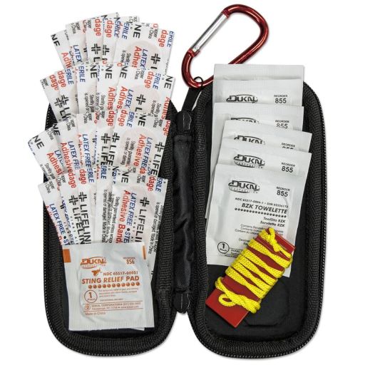 Lifeline Hard-Shell Foam First Aid Kit- Small - 30 Piece