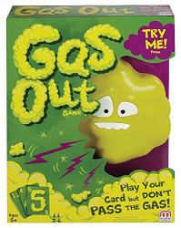 Mattel Games Gas Out Card Game Multi