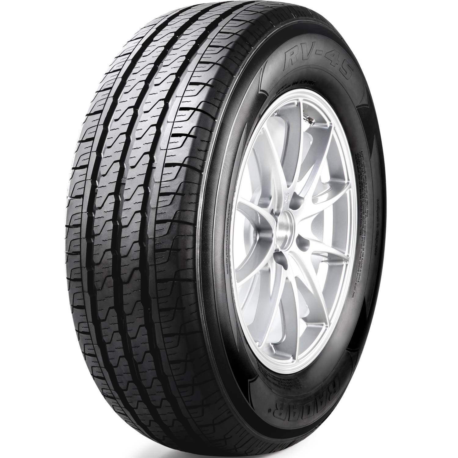RADAR ARGONITE 4 SEASON RV4S 195/75R16C (27.5X7.7R 16) Tires
