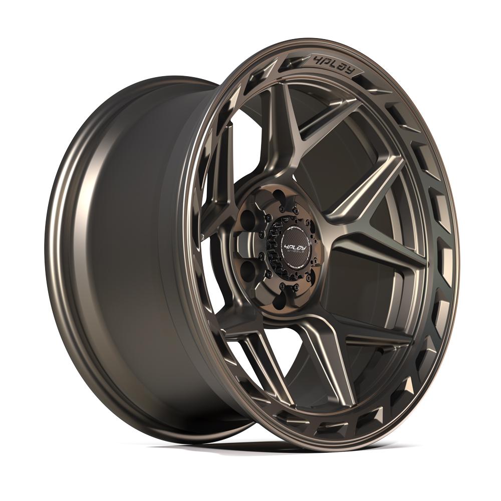 4PLAY 4P55 20x10 6x135 + 6x139.7 -18et Satin Bronze Wheel SET