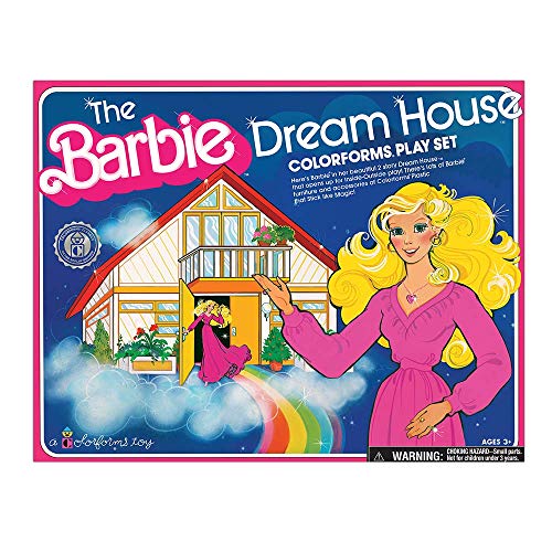 Colorforms Retro Play Set - Barbie Dreamhouse