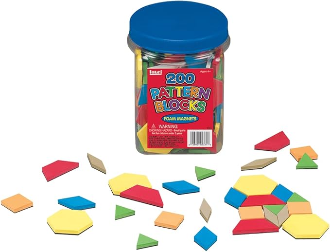 Foam Magnets - Pattern Blocks