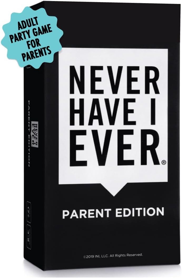 Never Have I Ever Card Game: Parent Edition