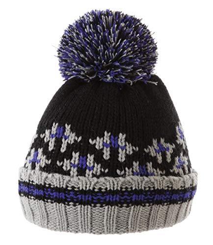 Screamer Kids Nathan Beanie (Black/Blue)