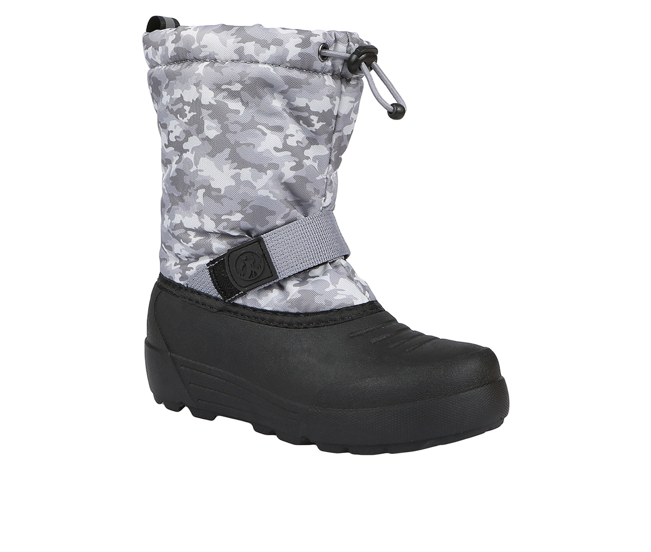 Northside Frosty Kid's Insulated Winter Boots (Grey Camo) Sizes 4-7