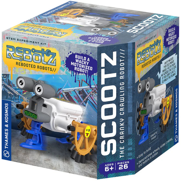 Thames & Kosmos ReBotz: Scootz - The Cranky Crawling Robot