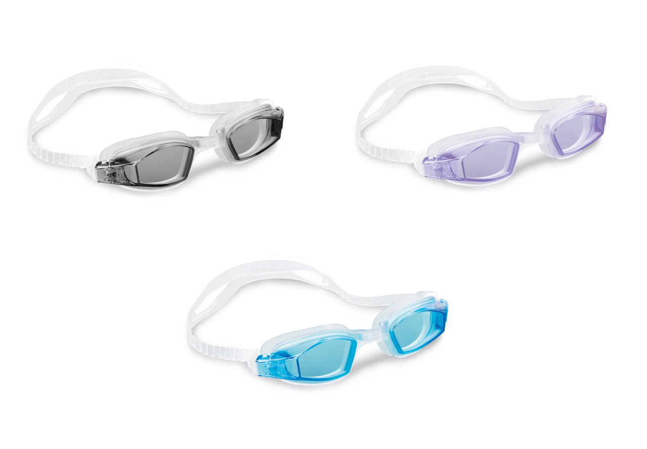 Intex Free Style Sport Swimming Goggles (1 Pair)