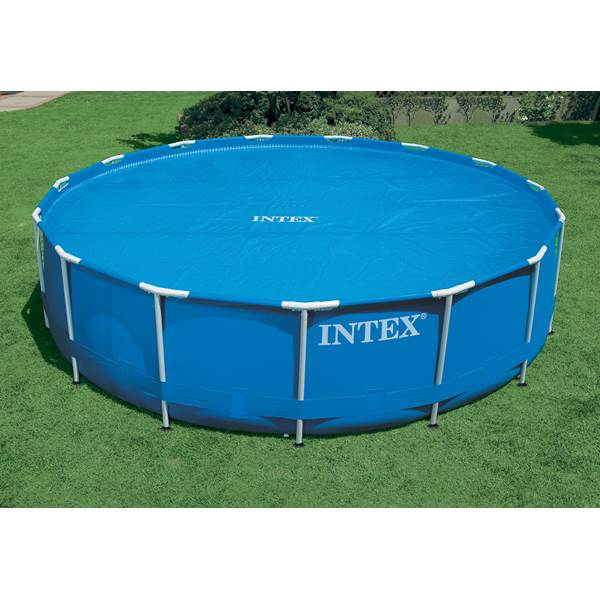Intex 16ft Solar Cover For Above Ground Swimming Pools Blue