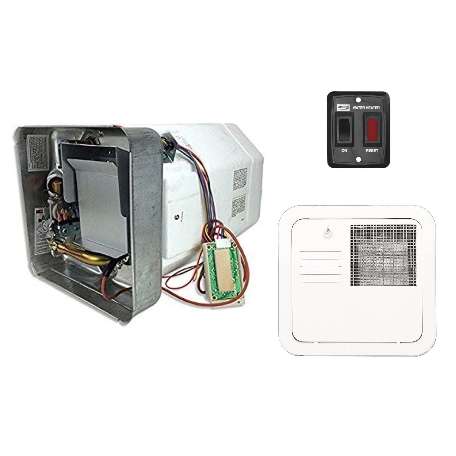 Suburban SW6D 5138 Propane LP RV Water Heater 6 Gallon W/ Door & Switch