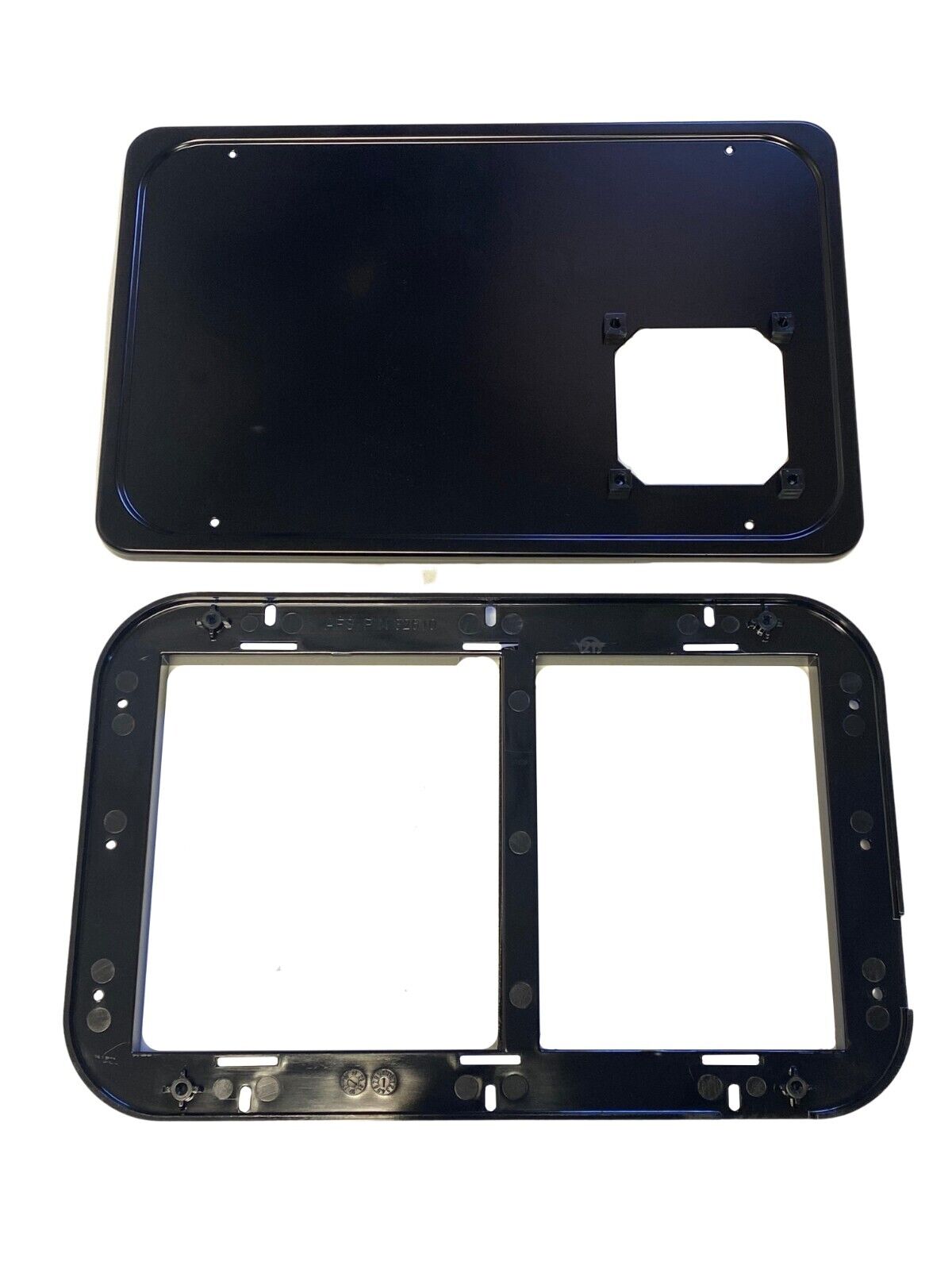 Dometic 32985 Small Furnace RV Door Assembly Mojave #44 Black