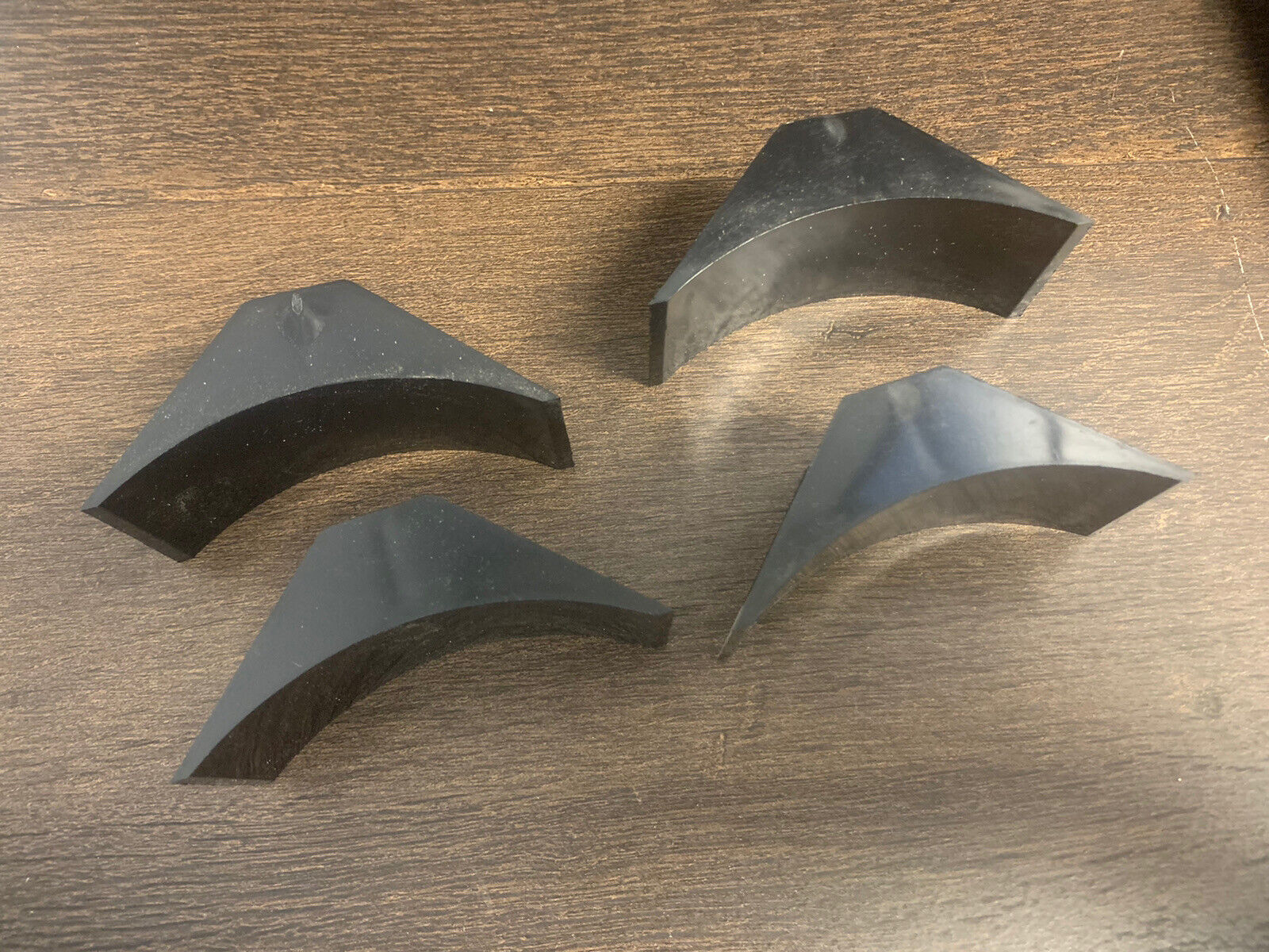 RV WINDOW CORNER BLOCKS 1 1/2" X 2 5/8" SET OF 4 FOR CAMPER TRAILER