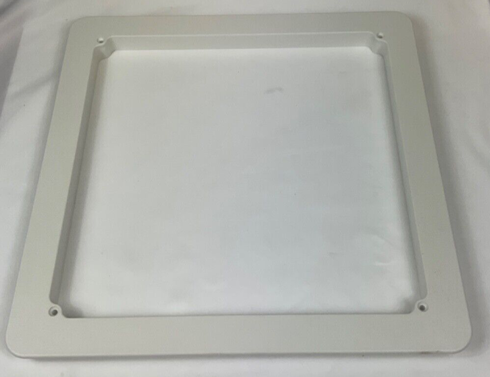 RV Vent Fan Garnish 7/8" White Fifth Wheel/Travel Trailer