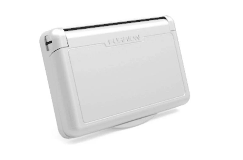 Furrion Lippert F15RCS-PS 15A RV Receptacle Cover White