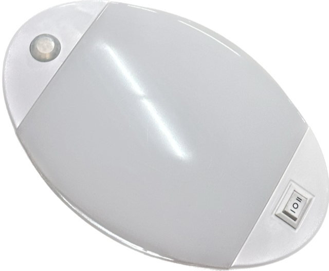 12V RV Interior Ceiling Light W/ Switch & Motion Sensor Function Camper-Trailer