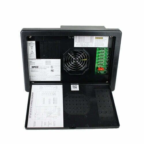 WFCO RV Power Converter/Charger W/Distribution Center/35 Amp WF-8735-AD