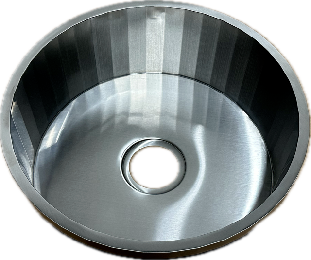 Single Bowl Sink Stainless Steel Round R18 Kitchen-Trailer-RV