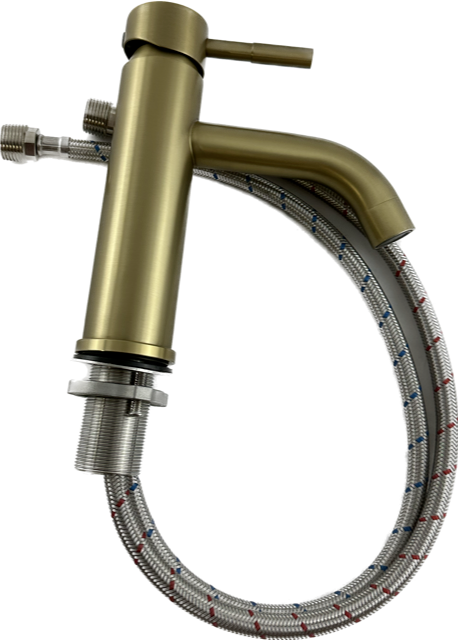 Single Hole/Handle/Bathroom Faucet Champaign RV-Camper-House-Mobile Home