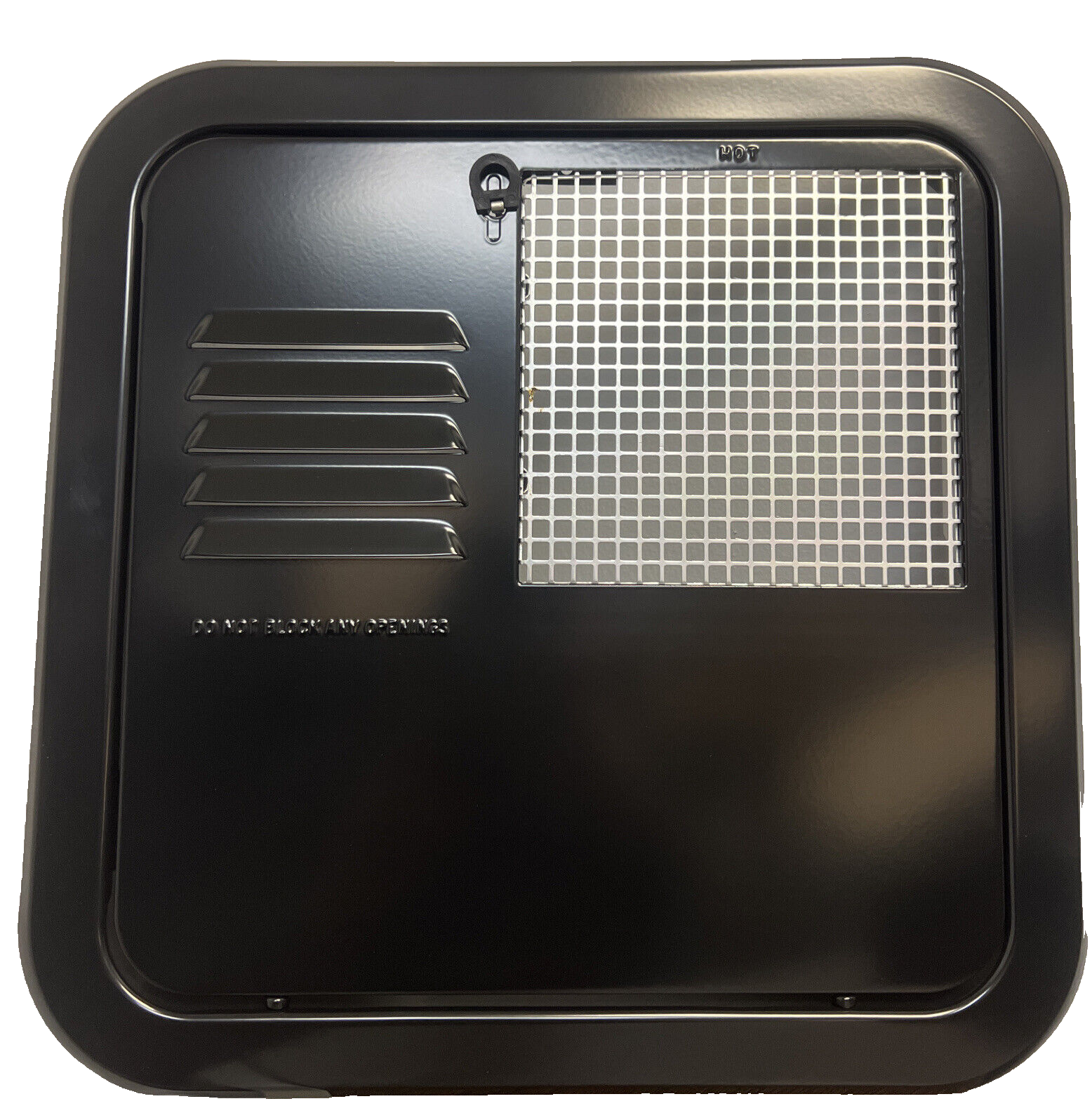 Suburban 6255AEB Black RV Water Heater Door 4-6 Gallon