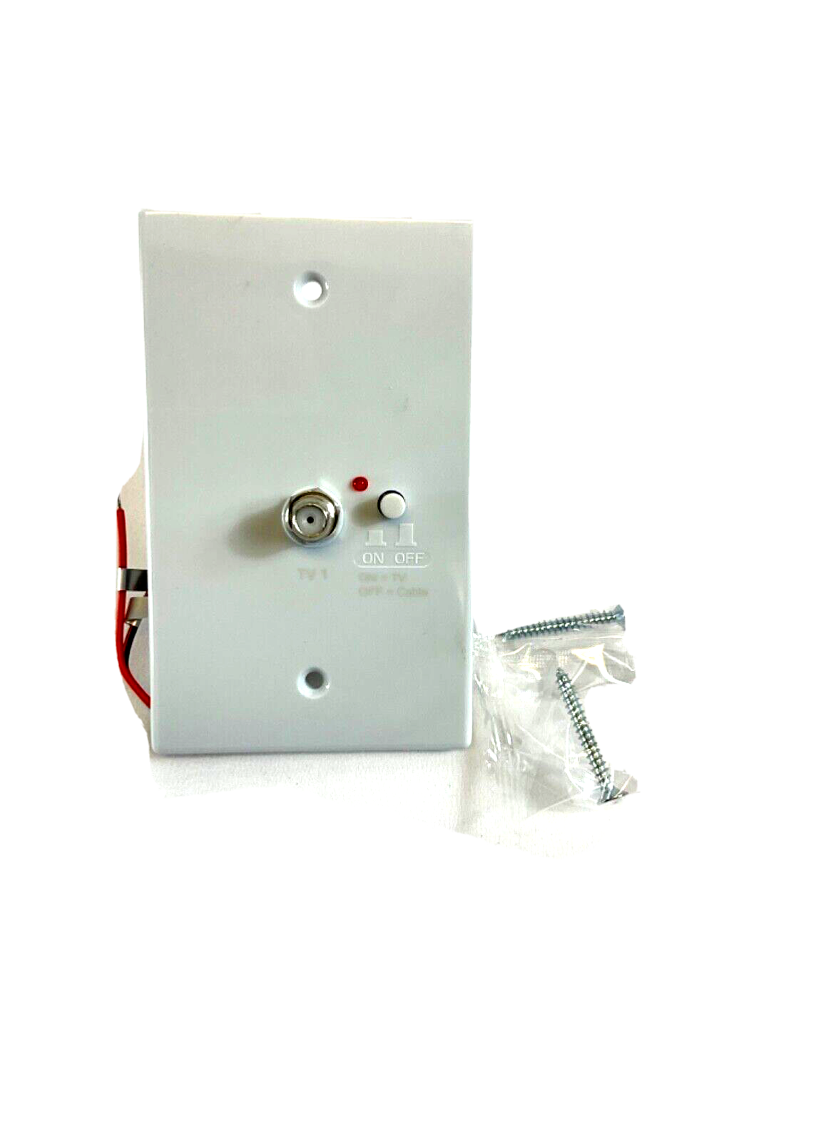 RV Connector Plate for RVTVx Antenna Series White