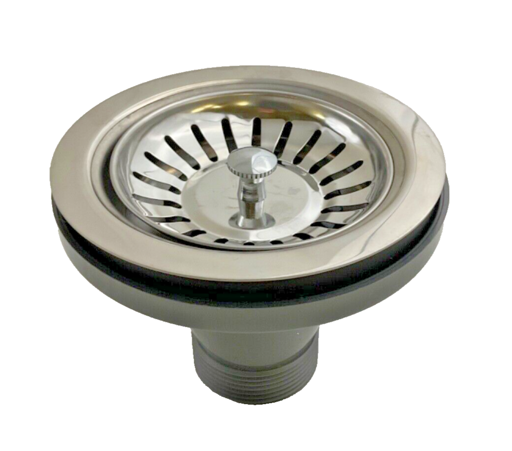 Franke Basket Strainer Assembly for Kitchen Sink in Chrome (3 1/2" hole) RV-Home