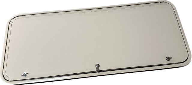 Lippert RV Beige Cargo Baggage Access Door 45 X 14 Camper-Motorhome