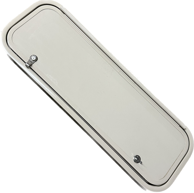 Lippert/LCI RV Beige Cargo Baggage Access Door 34 X 11 Camper-Motorhome