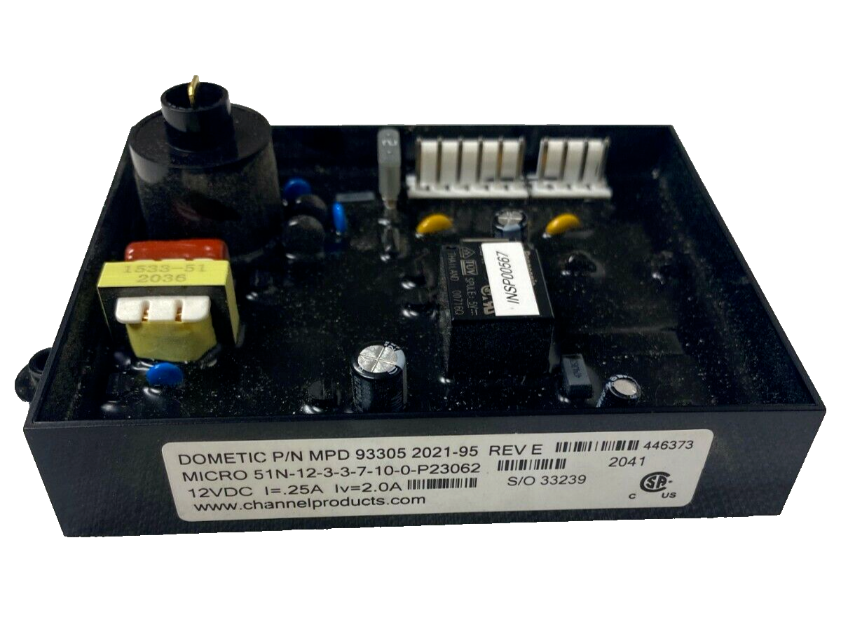 Atwood Dometic 93305 RV Water Heater Control Circuit Board Gas/Electric Ignition